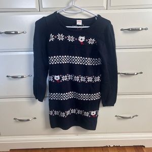 SOLD -Gymboree sweater holiday dress for girls